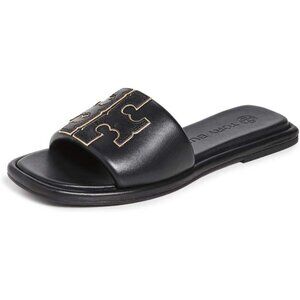 Women's Double T Sport Slides
